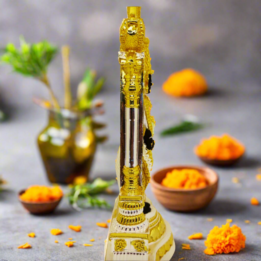 Gold & Silver Plated Tirupati Balaji | Shri Venkateshwara Swami - Bhakti Samagri