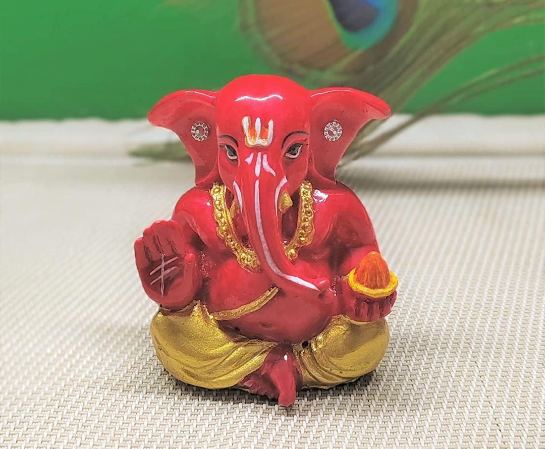 Ganesha Premium Polyresin Murti - Bhakti Samagri