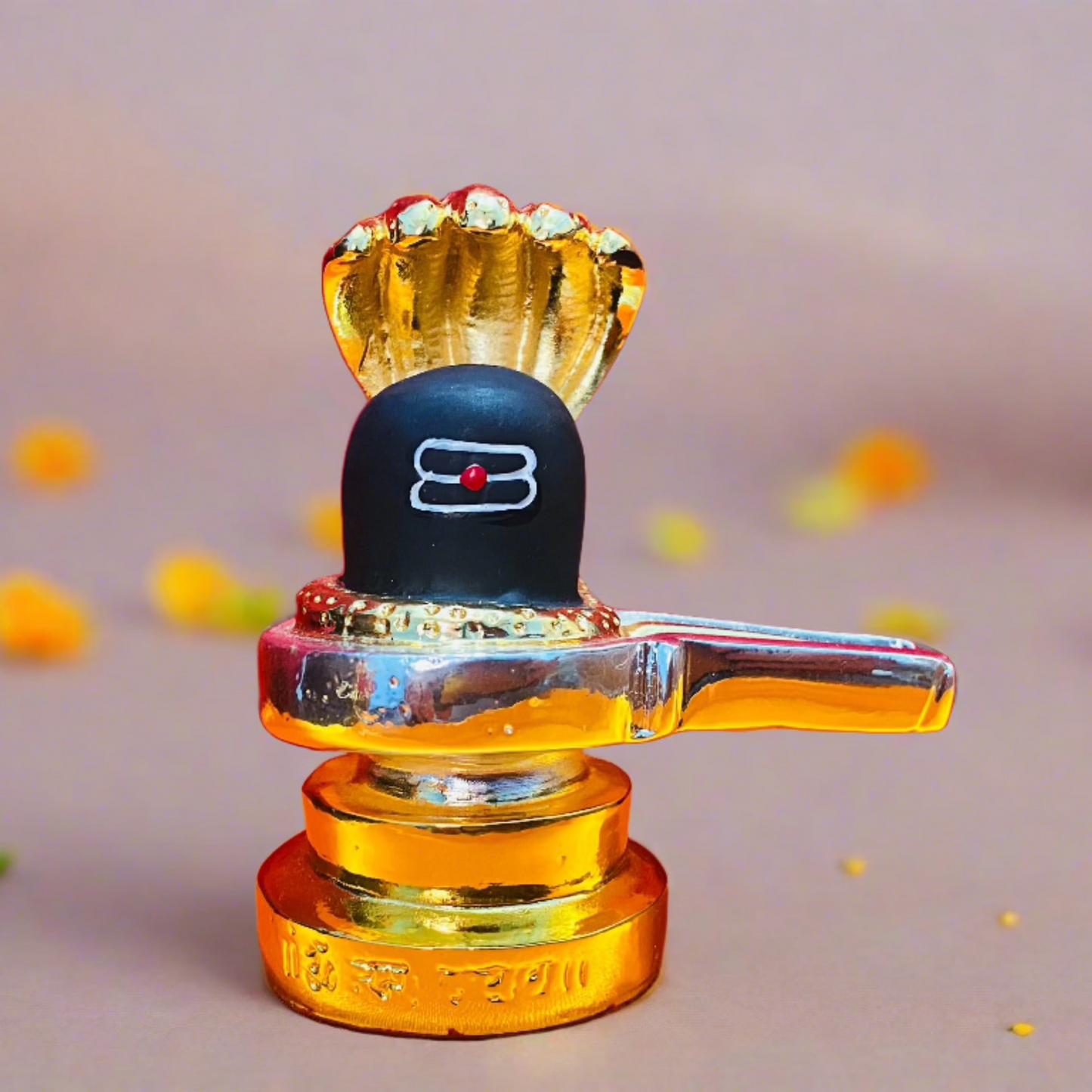 Gold & Silver Plated Shivling