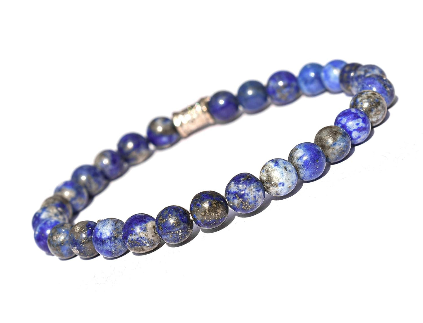 Lapis Lazuli Crystal Healing Bracelet - Bhakti Samagri
