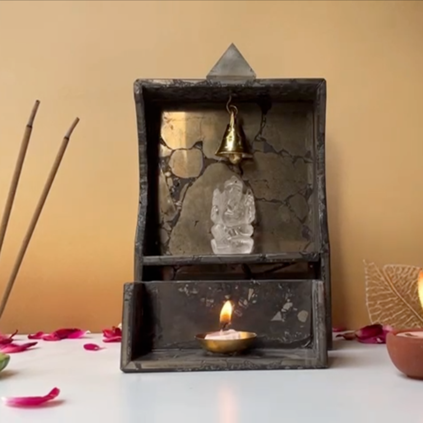 Golden Pyrite Temple