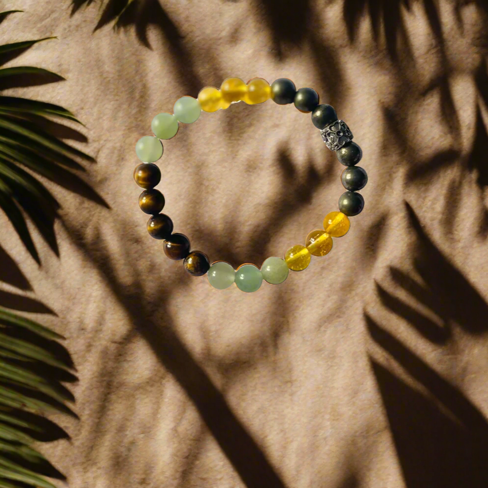 Financial Growth Crystal Healing Bracelet
