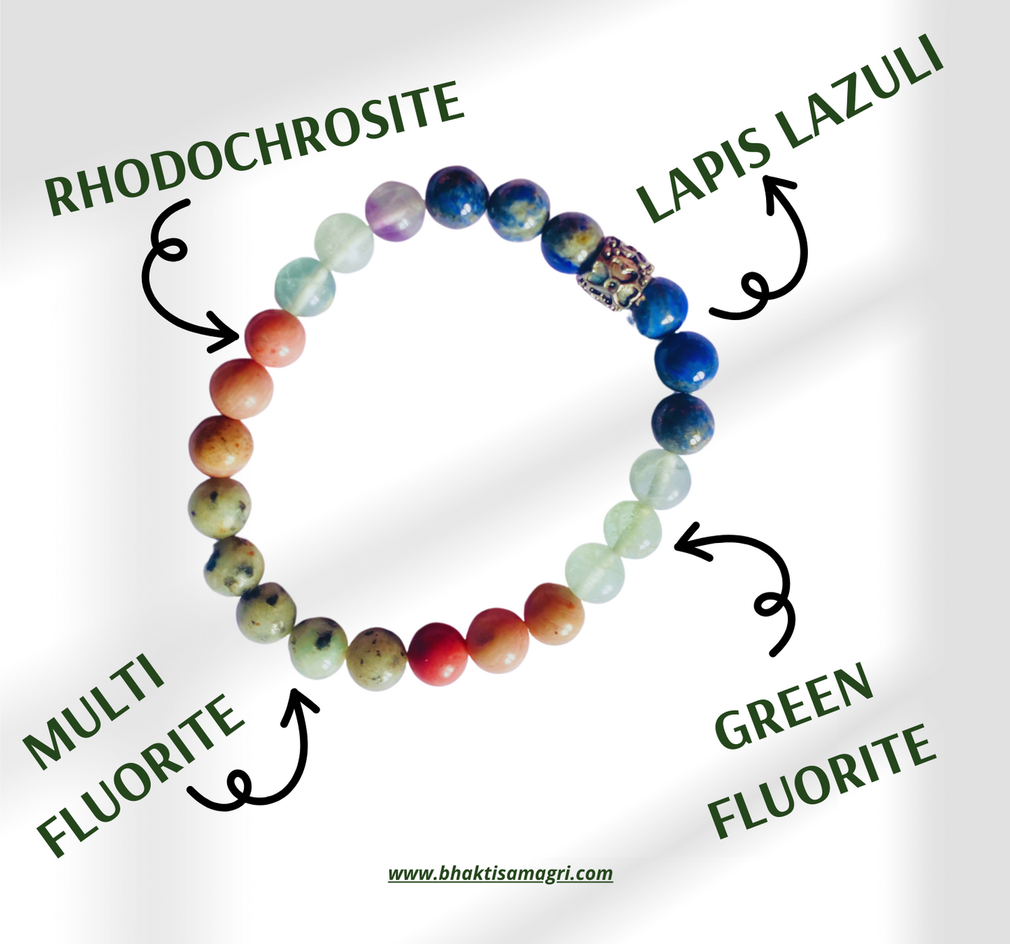 Harmony & Love in Relationship Crystal Healing Bracelet