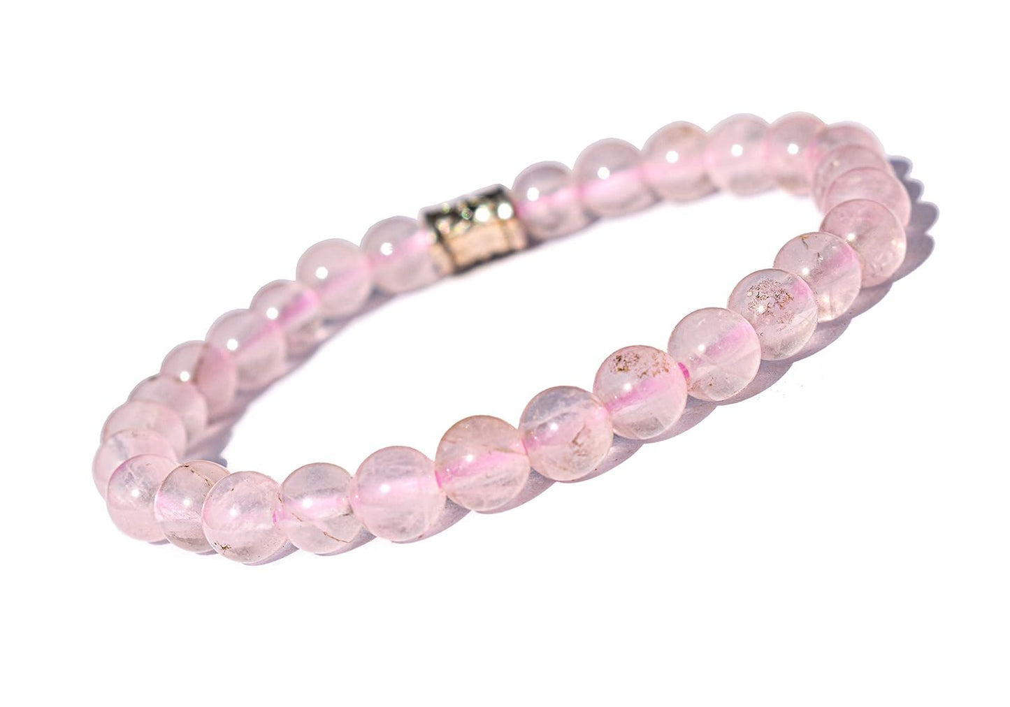 Rose Quartz Crystal Healing Bracelet - Bhakti Samagri