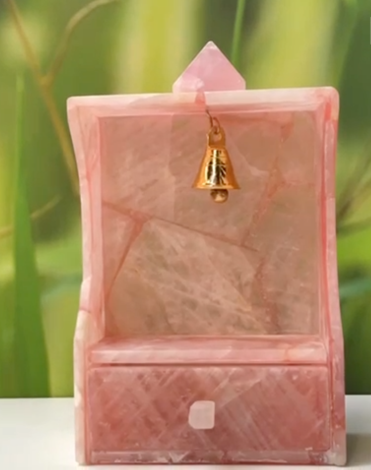 Rose Quartz Temple - Bhakti Samagri
