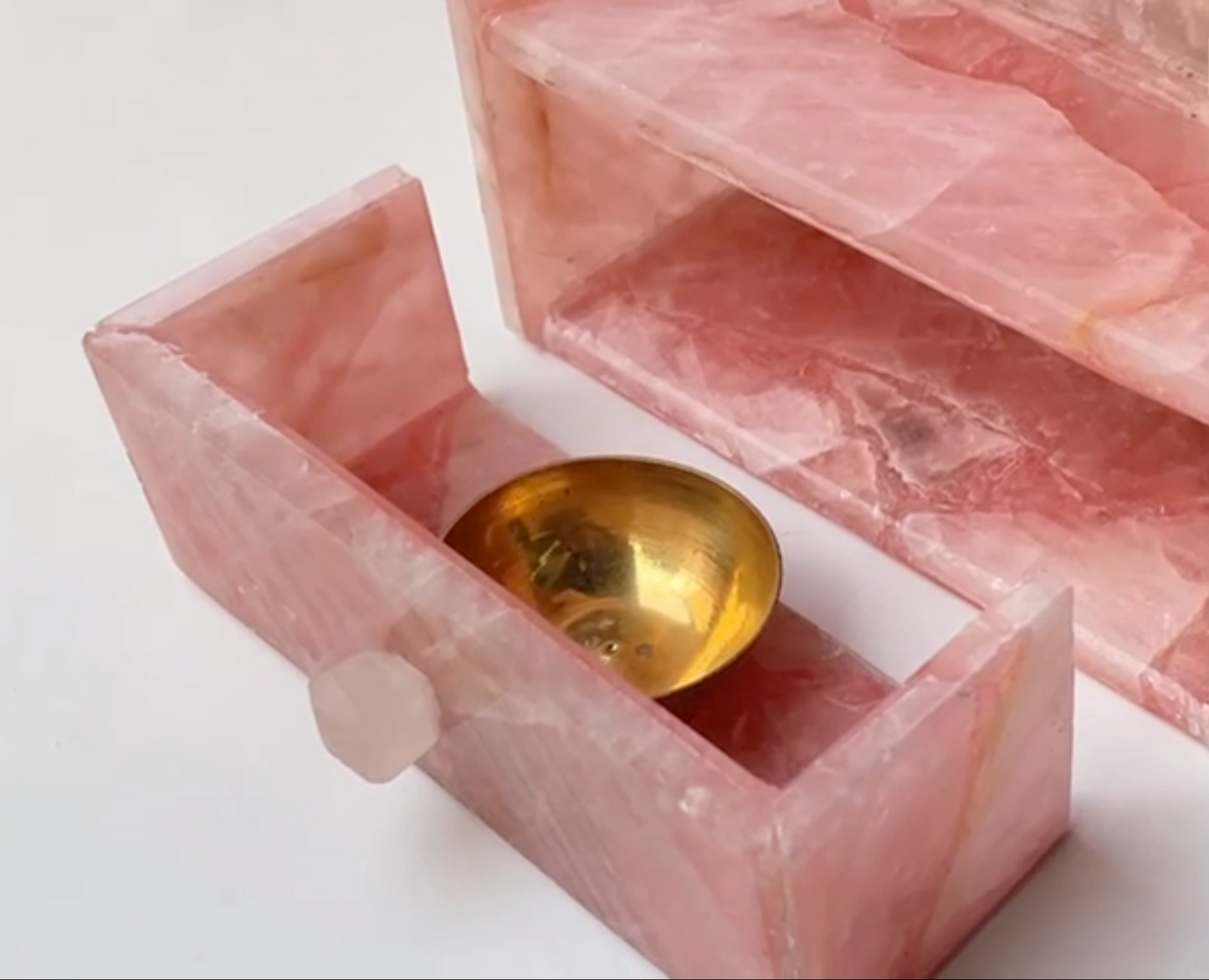Rose Quartz Temple - Bhakti Samagri