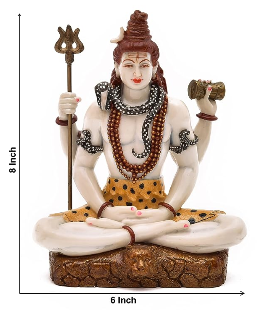 Handcrafted Shiv Ji Murti - Bhakti Samagri