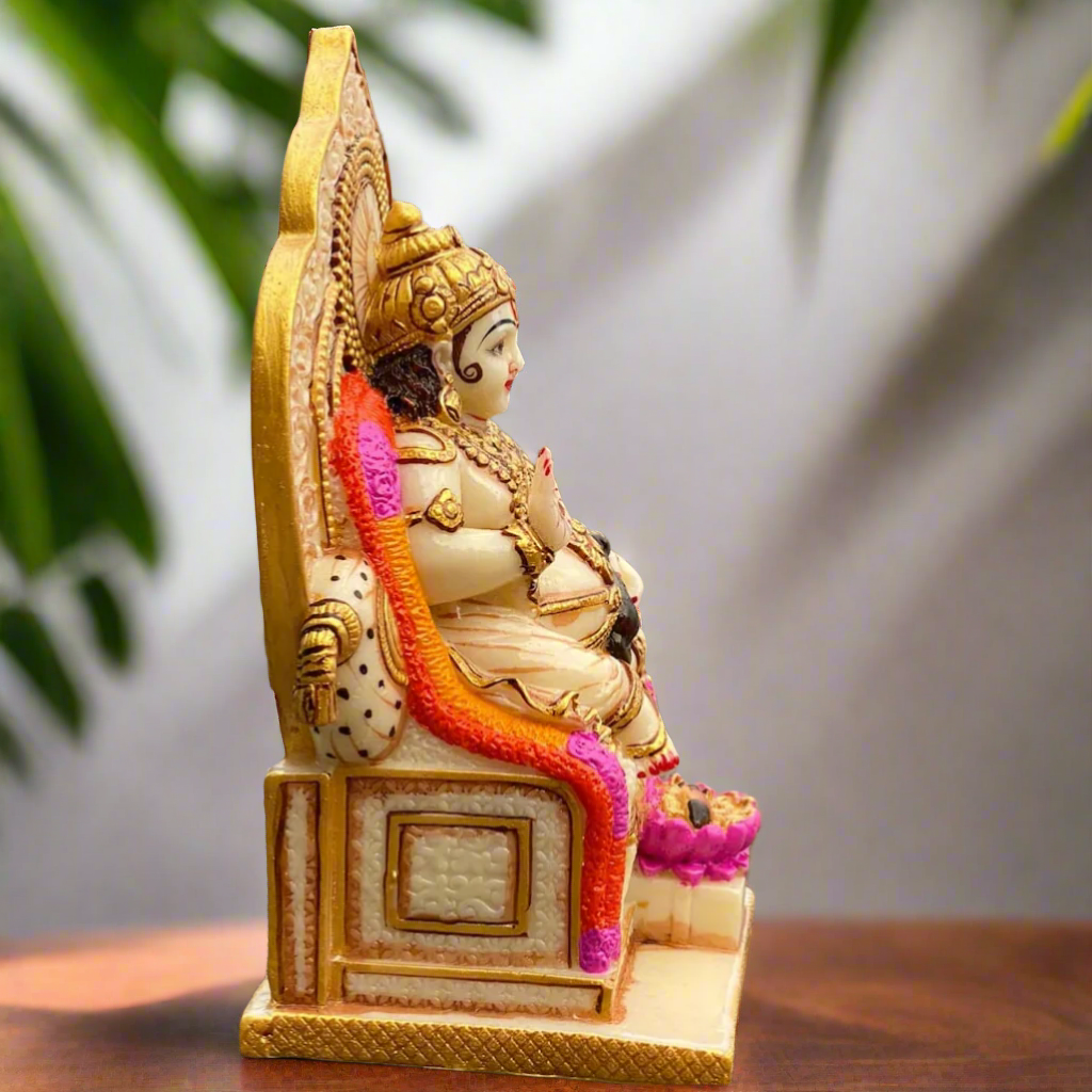 Handcrafted Kuber Ji Murti | 7.5 Inches