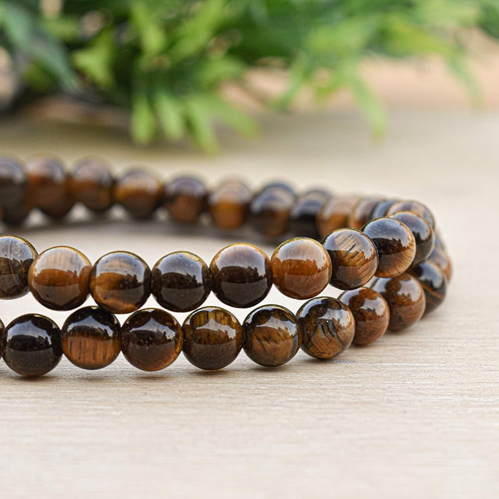 Tiger Eye Crystal Healing Bracelet - Bhakti Samagri