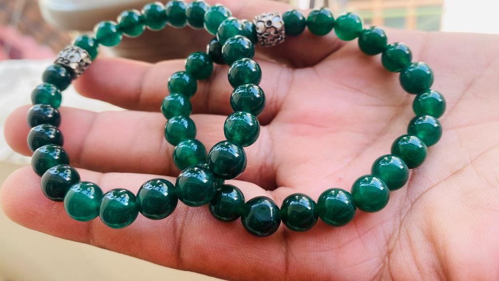 Dark Green Aventurine Crystal Healing Bracelet