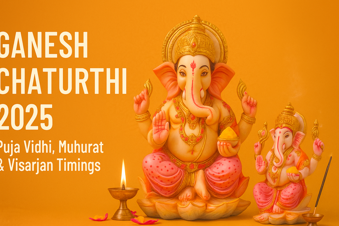 Ganesh Chaturthi 2025 :Guide to the correct rituals, Shubh Muhurat, and spiritual significance of the celebration.
