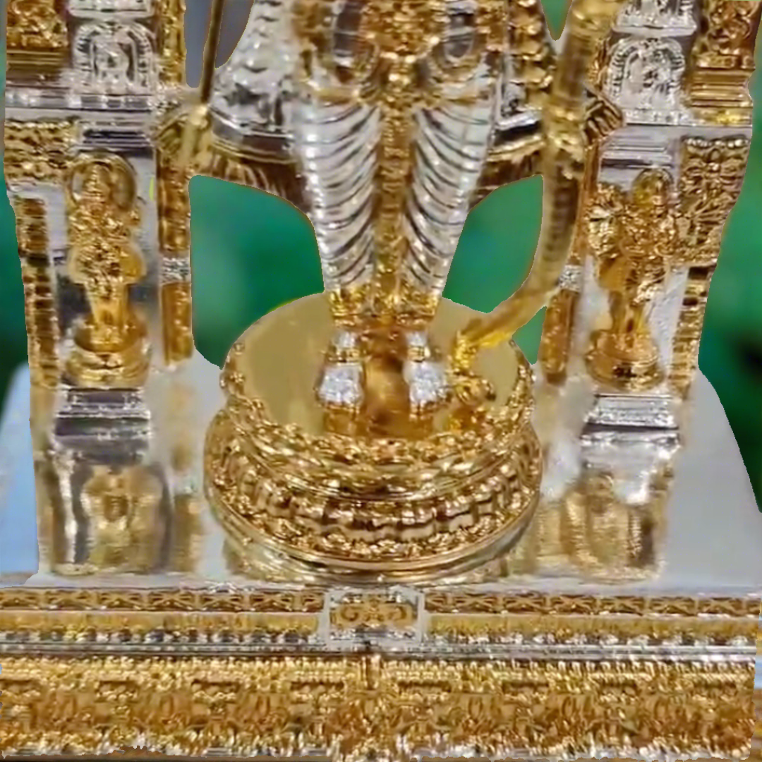 Gold & Silver Plated Shri Ram Lalla Murti