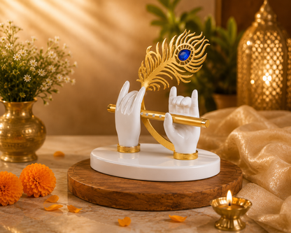 Krishnaji Divine Hands Idol - Bhakti Samagri