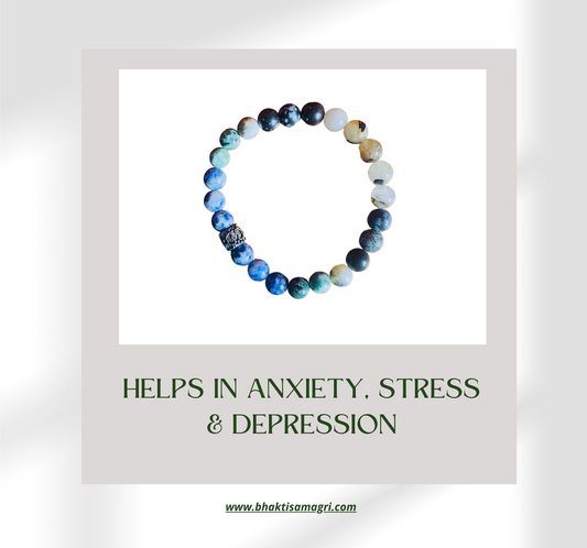 Anxiety, Stress & Depression Crystal Healing Bracelet