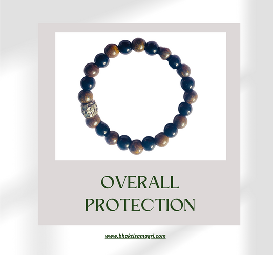 Overall Protection Bracelet - Black Tourmaline & Bronzite