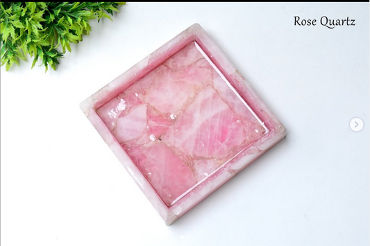 Rose Quartz Tray